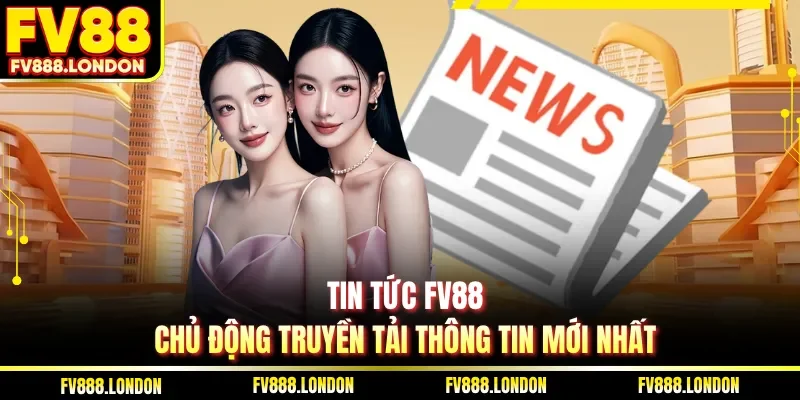 Tin tức FV88 chủ động truyền tải thông tin mới nhất